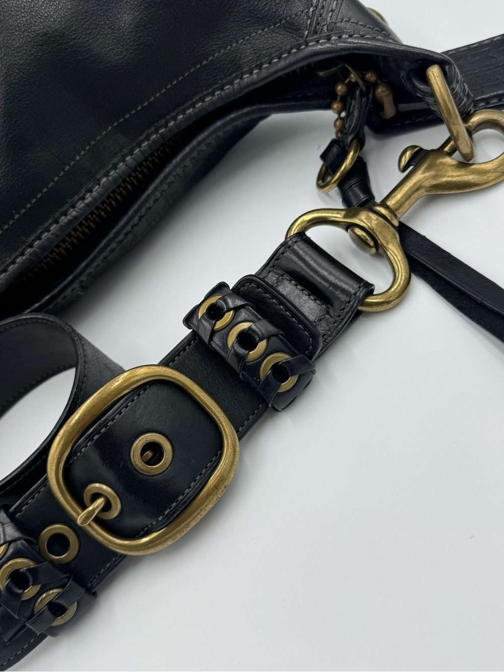 Coach Black 2007 XL Tattersall Bleeker - Picture 8 of 15